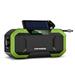 Emergency Sun Power Hand Crank 5000mAh Power Bank Flash Light Outdoor Camping Survival