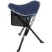 REDCAMP Camping Stool Folding 220lb 17-inch Tall Lightweight 3 Legged Tripod Camp Stools Portable for Backpacking Hiking Hunting Fishing Blue