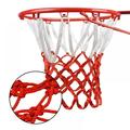 Heavy Duty All Weather Basketball Net Red White and Blue/Red and White Nylon