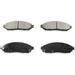 Front Brake Pad Set - Compatible with 2013 - 2019 Nissan NV200 2014 2015 2016 2017 2018