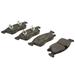 Front Brake Pad Set - Compatible with 2016 - 2018 Mercedes-Benz GLE350 2017