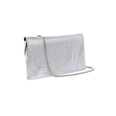 Women's Glitter Clutch by Accessories For All in Silver