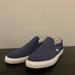 J. Crew Shoes | J Crew Canvas Slip On Sneakers | Color: Blue/White | Size: 10.5