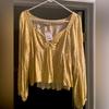American Eagle Outfitters Tops | American Eagle Long Sleeve Top - Bought At Tj Maxx | Color: Gold/Yellow | Size: L