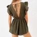 American Eagle Outfitters Dresses | American Eagle Romper | Color: Green | Size: Xs