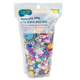 Hello Hobby Multicolor Spangle Sequin & Confetti Mix 4 oz. for Crafts & Party Decor
