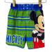 Disney Swim | Disney Boy’s Mickey Mouse Swim Shorts Size 4t | Color: Blue/Green | Size: 4tb