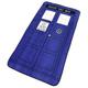 Doctor Who Tardis Large Throw Blanket - Largest & Newest & Softest Throw Blanket 50"x89" (Silk Touch not Micro Fleece)