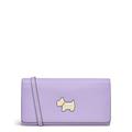 Radley London Heritage Large Phone Crossbody Handbag for Women, Made from Lavender Smooth Leather, Crossbody Bag with Detachable Strap, Flapover Bag with Two Press Studs, Handbag with Slip Pockets