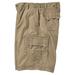 Blair Men's Haband Men’s Mountaineer 6 Pocket Cargo Shorts - Tan - 56