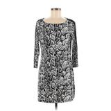 Style&Co Casual Dress: Black Snake Print Dresses - Women's Size Medium