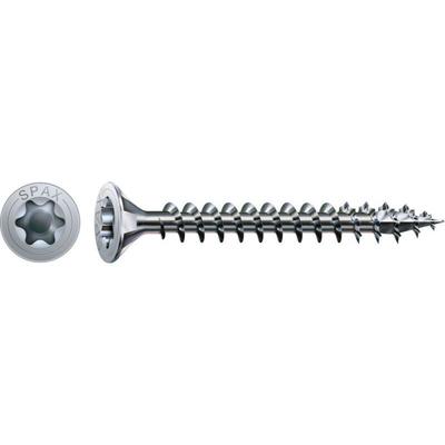 Universalschraube, 3,5 x 25 mm, 250 Stück, Vollgewinde, Senkkopf, t-star plus T20, 4CUT, wirox Image
