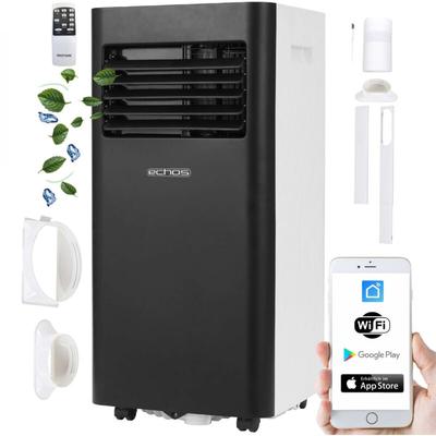 Mobile Klimaanlage mit WiFi Aircooler Air Conditioner Klima Anlage Weiß - Echos Image