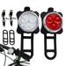 Tohuu Bicycle Safety Lights Waterproof Mini Bike Light Set Mountain Bicycle Front Light Great Gift Choice for Friends Children Boyfriend Girlfriend normal