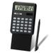 Handwriting Portable Basic Calculator with Writing Pad 12 Digits Desktop Pocket Calculator for Office Home School Black