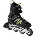 K2 Herren Inlineskates FREEDOM III 80 ALU, Größe 45 in Schwarz/Grün