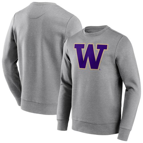 Washington Huskies Primary Logo Grafik Crew Sweatshirt - Herren