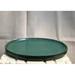 Bonsai Boy of New York T1014 9.75 x 9.75 x 0.5 & 9 x 7 x 0.25 in. Green Ceramic Humidity & Drip Tray Oval