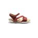 Wide Width Women's Denia Sandal by Hälsa in Red (Size 7 1/2 W)