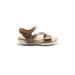 Wide Width Women's Denia Sandal by Hälsa in Taupe (Size 10 W)