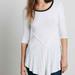 Free People Tops | Intimately Free People Weekend Layering Wh | Color: Black/White | Size: S