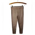 American Eagle Outfitters Pants & Jumpsuits | American Eagle Plaid Leggings | Color: Brown/Cream | Size: S