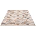 Teppich TOM TAILOR HOME "Triangle Kelim" Teppiche Gr. B/L: 160 cm x 230 cm, 5 mm, 1 St., beige (natur) Baumwollteppiche