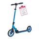 HUDORA Scooter Up 200 - Geräuscharmer Aluminium-Roller für bis zu 100kg - Höhenverstellbarer & zusammenklappbarer Tretroller - Ruckelfreier Kick-Scooter für Kinder/Jugendliche & Erwachsene