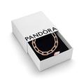 Pandora ME Link Chain Bracelet In 14K Gold-Plated For Medallion Charms, Size 17.5, With Gift Box