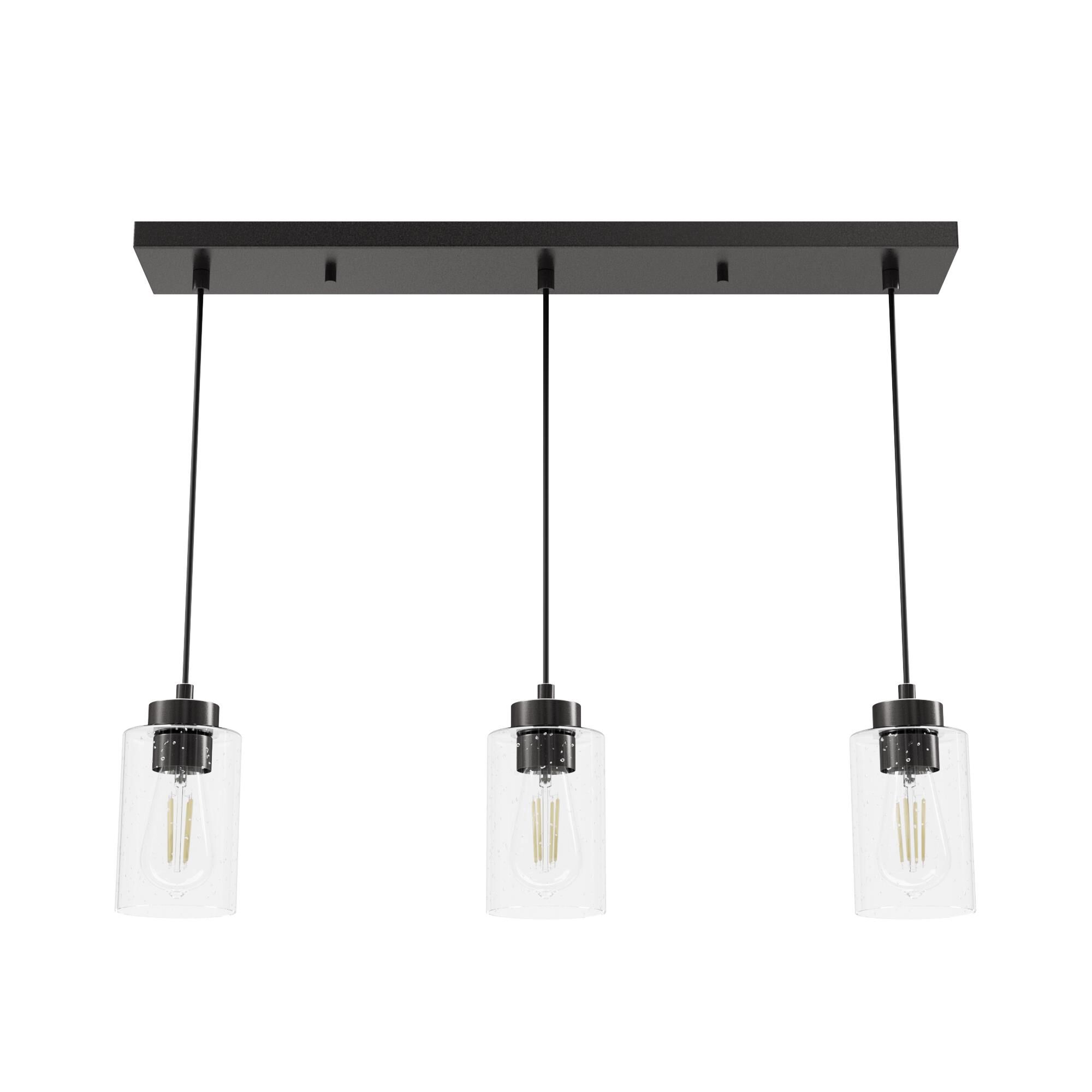 Hunter Fan Hartland 26 Inch 3 Light Linear Suspension Light - 13070
