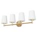 Hunter Fan Nolita 30 Inch 4 Light Bath Vanity Light - 19884