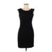 Apt. 9 Casual Dress - Sheath Scoop Neck Sleeveless: Black Print Dresses - Women's Size Small