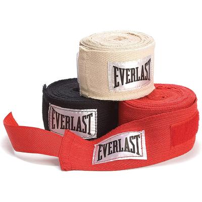 Everlast 100% Cotton Woven Handwraps - 3 Pack