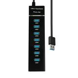 7 Ports USB Hub LED USB High Speed Adapter USB Hub For PC Laptop Computer Plug and for Play USB3.0 Hub