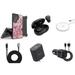 BC Armor Case for Galaxy S23 Ultra Bundle with Heavy Duty Belt Holster Case (Cherry Blossom) Earbuds Wireless Charger Car Charger Wall Charger Digital USB-C Cable