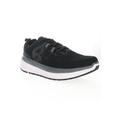 Wide Width Women's Propet Ultra Sneakers by Propet in Black Grey (Size 9 1/2 W)