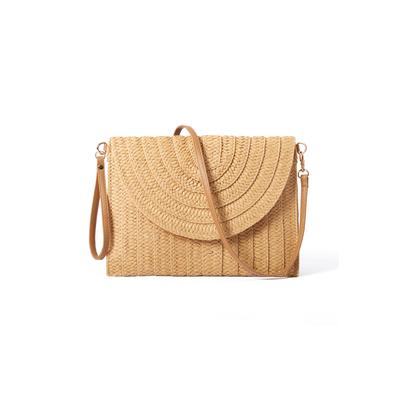 Women's Straw Clutch by Accessories For All in Nat...