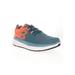 Wide Width Women's Propet Ultra Sneakers by Propet in Teal Coral (Size 11 W)