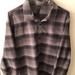 Lululemon Athletica Shirts | Lululemon Mens Stretch Flannel Blk Amd Grey . Sz L | Color: Black/Gray | Size: L