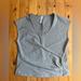 Athleta Tops | Athleta Bayview Tee Size Medium | Color: Gray | Size: M