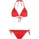 Bustier-Bikini O'NEILL "ESSENTIALS CAPRI - BONDEY BIKINI SET" Gr. 36, N-Gr, rot (red coat) Damen Bikini-Sets Bekleidung