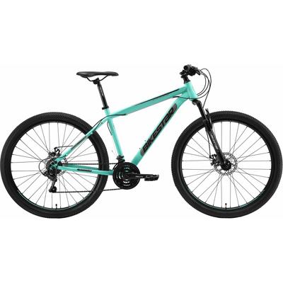 Mountainbike BIKESTAR Gr. 48, grün, Fahrräder, 48cm, 29 Zoll (73,66cm), für Damen und Herren, Kettenschaltung