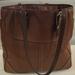 Coach Bags | Authentic Coach Brown Leather Shoulder Bag. Used. F11397 | Color: Brown | Size: Os