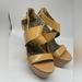 Jessica Simpson Shoes | Jessica Simpson Neutral Cream Tan Wedge Heels Size 8.5 | Color: Cream/Tan | Size: 8.5