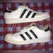 Adidas Shoes | Adidas Superstar Shoes In Excellent Condition! Women’s Size: 8.5 | Color: Black/White | Size: 8.5