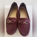 Coach Shoes | Coach Suede Loafers Shose Burgundy | Color: Red | Size: 5.5