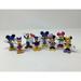 Disney Toys | Lot Of 8 Disney Characters Mickey Mouse Minnie Donald Toys Cake Cupcake Toppers | Color: Blue/Red | Size: Os