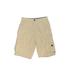 OshKosh B'gosh Cargo Shorts: Tan Print Bottoms - Kids Girl's Size 7