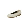 Ballerina NATURAL FEET "Johanna", Damen, Gr. 39, beige, Leder, elegant, Schuhe Ballerina, mit Komfortweite