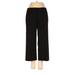 INC International Concepts Dress Pants - Mid/Reg Rise: Black Bottoms - Women's Size 2 Petite